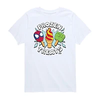 Disney Collection Toddler Boys Crew Neck Short Sleeve Regular Fit Avengers Marvel Graphic T-Shirt
