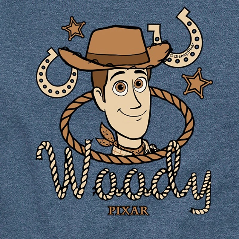 Disney Collection Toddler Boys Crew Neck Short Sleeve Regular Fit Toy Story Graphic T-Shirt