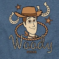 Disney Collection Toddler Boys Crew Neck Short Sleeve Regular Fit Toy Story Graphic T-Shirt