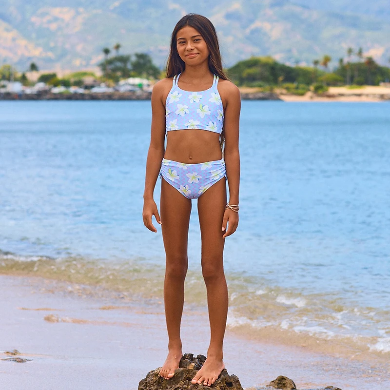 Roxy Big Kid Girls Floral 2-pc. Bikini Set