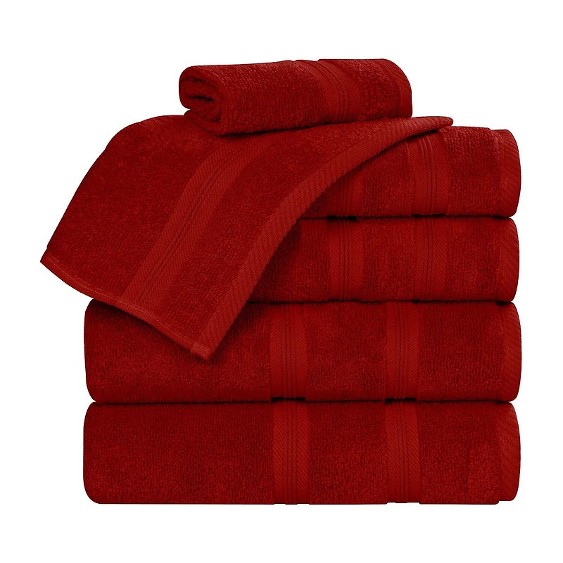 SUPERIOR® Smart Dry Cotton 6-pc. Quick Bath Towel Set