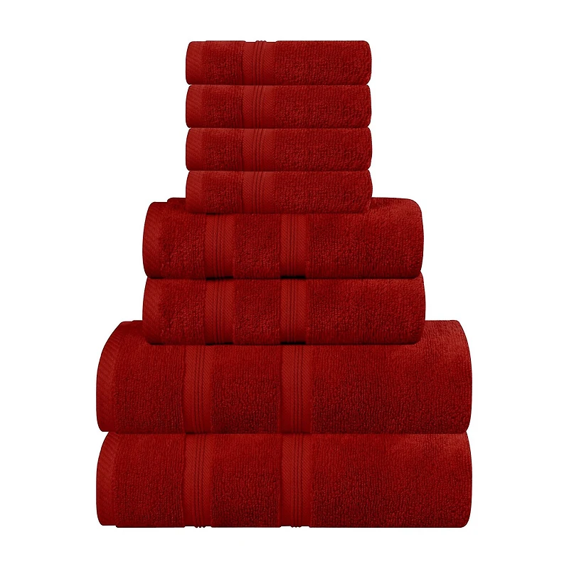 SUPERIOR® Smart Dry Cotton 8-pc. Quick Bath Towel Set