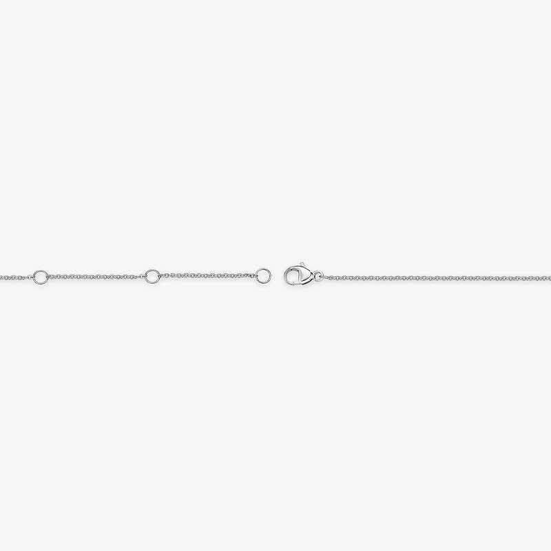 Womens Sterling Silver 18 Inch Cable Chain Necklace