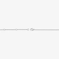 Womens Sterling Silver 18 Inch Cable Chain Necklace