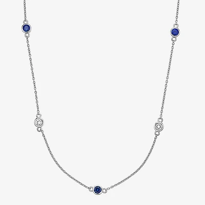 Womens Sterling Silver 18 Inch Cable Chain Necklace