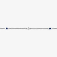 Womens Sterling Silver 18 Inch Cable Chain Necklace