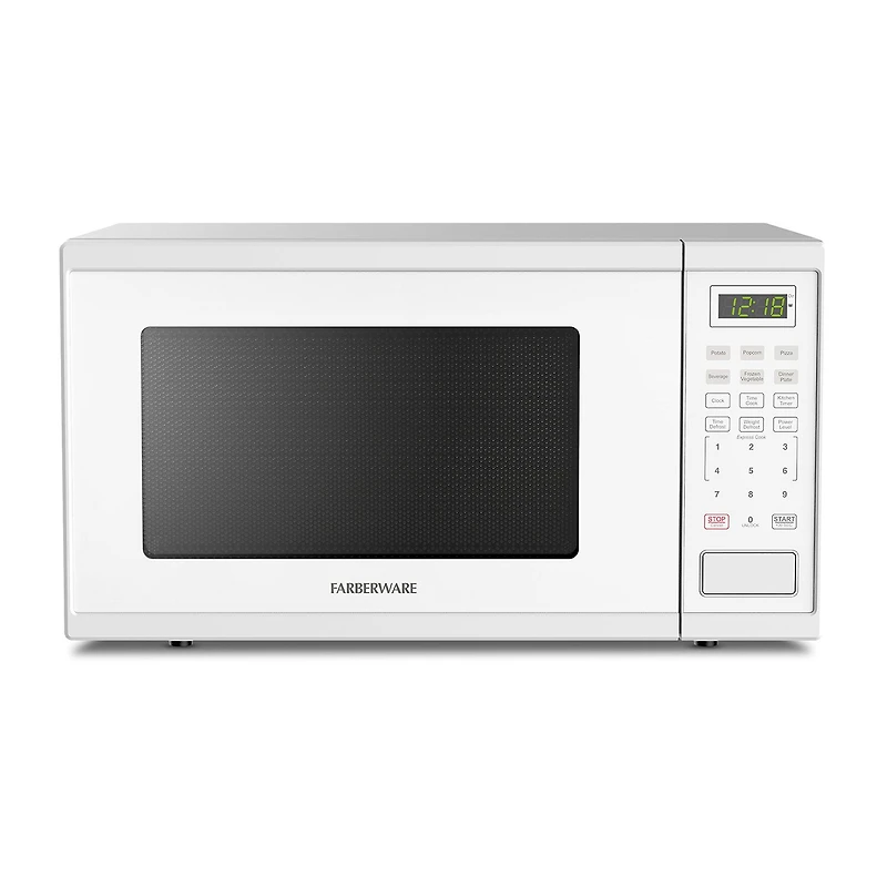 Farberware 1.1 Cu. Ft. 1000-Watt Digital Counter Microwave Oven