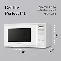 Farberware 1.1 Cu. Ft. 1000-Watt Digital Counter Microwave Oven