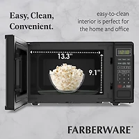 Farberware 0.9 Cu. Ft. 900 Watt Counter Microwave Oven