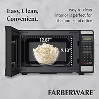 Farberware 0.9 Cu. Ft. Countertop Microwave Oven