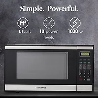 Farberware 1.1 Cu. Ft. Countertop Microwave Oven