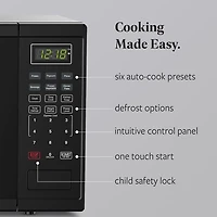 Farberware 1.1 Cu. Ft. 1000-Watt Digital Counter Microwave Oven