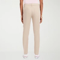 IZOD Womens Juniors Skinny Flat Front Pant
