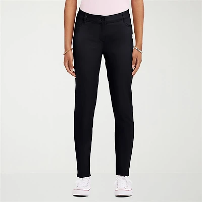 IZOD Womens Juniors Skinny Flat Front Pant