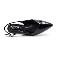 Pop Savien Womens Pointed Closed Toe Kitten Heel Pumps