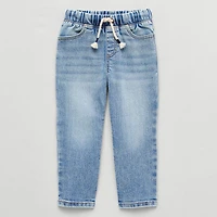 Okie Dokie Toddler & Little Boys Stretch Fabric Straight Leg Jean
