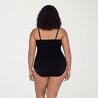 Trimshaper Womens Ombre Plus Tankini Swimsuit Top