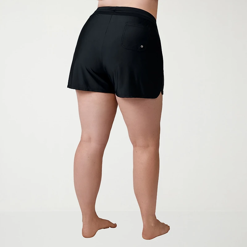 Free Country Womens Plus Swim Shorts