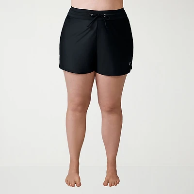 Free Country Womens Plus Swim Shorts