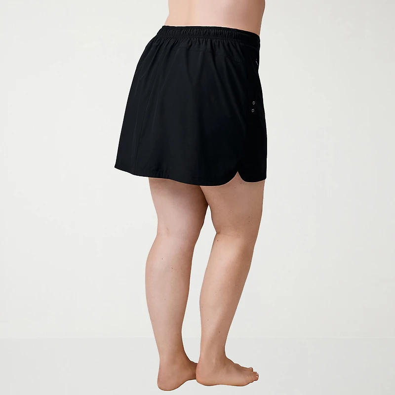 Free Country Womens Plus Swim Skirt