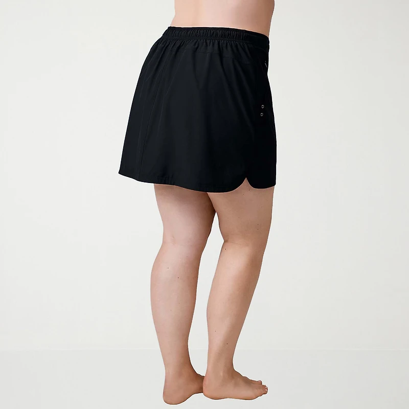 Free Country Womens Plus Swim Skirt
