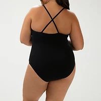 Dolfin Womens Moderate Coverage One Piece Swimsuit