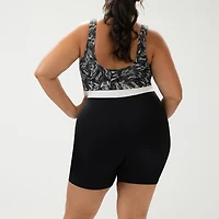 Dolfin Aquashape Women'S Scoop Neck Aquatard Womens Moderate Coverage One Piece Swimsuit