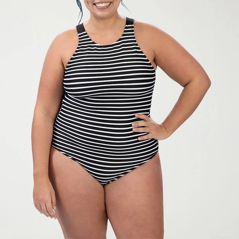 Dolfin Womens Full Coverage One Piece Swimsuit