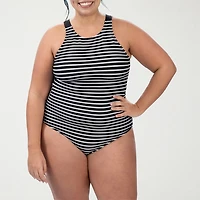 Dolfin Womens Full Coverage One Piece Swimsuit