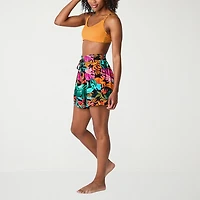Mynah Womens CREPE Shorts Swimsuit Cover-Up