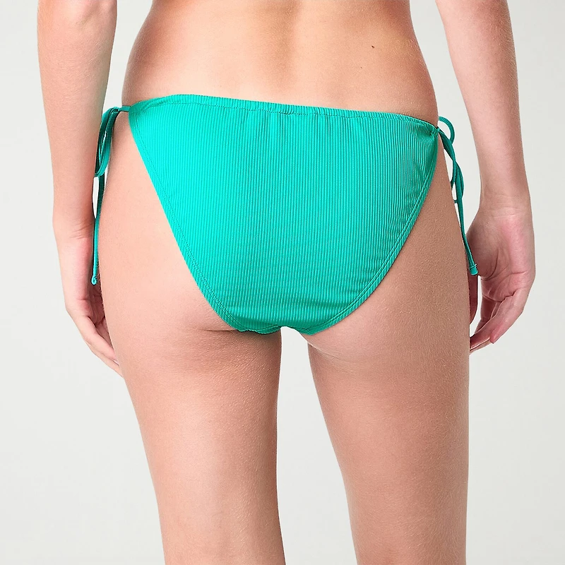 Decree Womens Lined Neon Juniors Cheeky Bikini Swimsuit Bottom