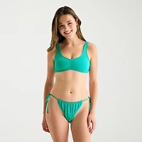 Decree Womens Lined Neon Juniors Cheeky Bikini Swimsuit Bottom