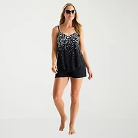 Trimshaper Womens Swim Romper