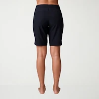 Free Country Paradise Womens Drawstring Waist Bermuda Board Shorts