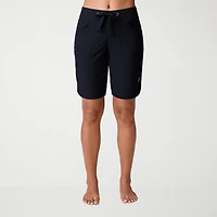Free Country Paradise Womens Drawstring Waist Bermuda Board Shorts