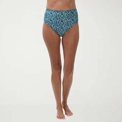 Dolfin Aquashape Women's High Waisted Brief Womens Bikini Swimsuit Bottom