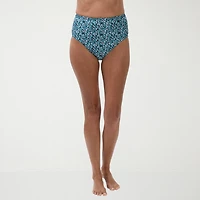Dolfin Aquashape Women's High Waisted Brief Womens Bikini Swimsuit Bottom
