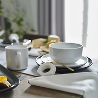 Loom + Forge Ren 4-pc. Stoneware Salad Plate
