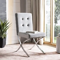 Safavieh Walsh Dining Collection Upholstered Tufted Chair