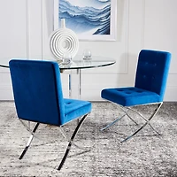 Safavieh Walsh Dining Collection Upholstered Tufted Chair
