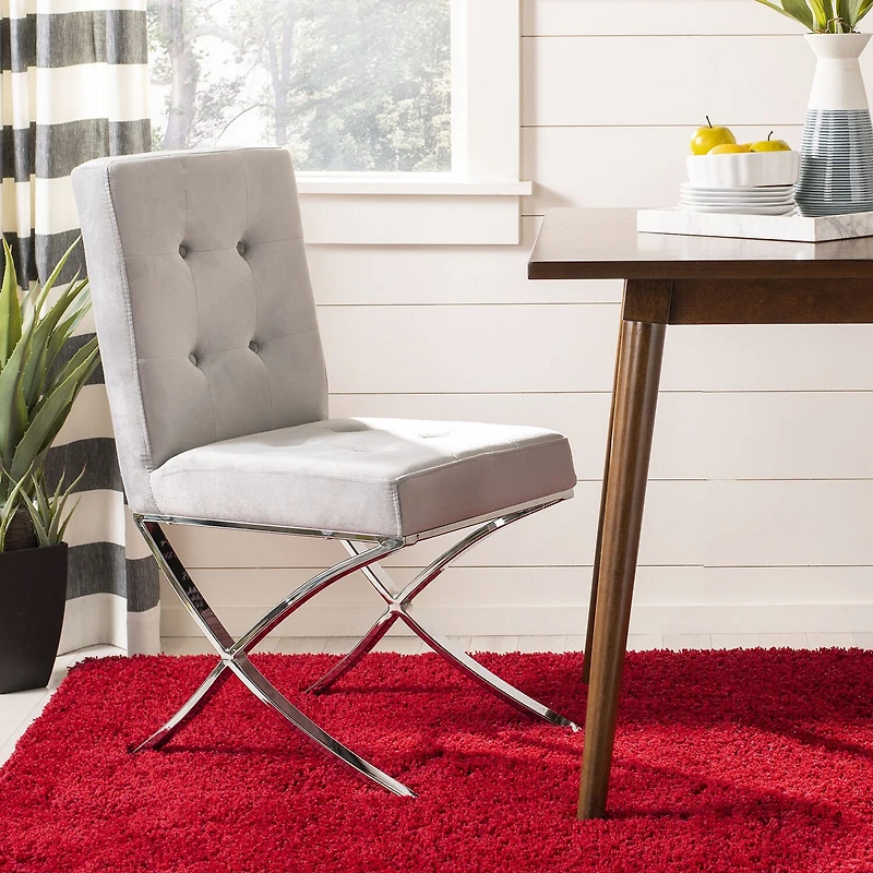 Safavieh Walsh Dining Collection Upholstered Tufted Chair