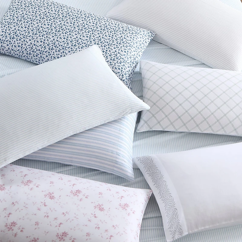 Laura Ashley Cotton Sateen Sheet Set 300tc Deep Pocket Sheet Set