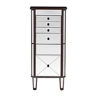 Powell Company Hialea Espresso Jewelry Armoire