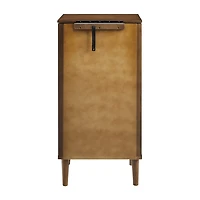 Powell Company Janice Walnut Jewelry Armoire