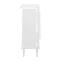 Powell Company Janice White Jewelry Armoire