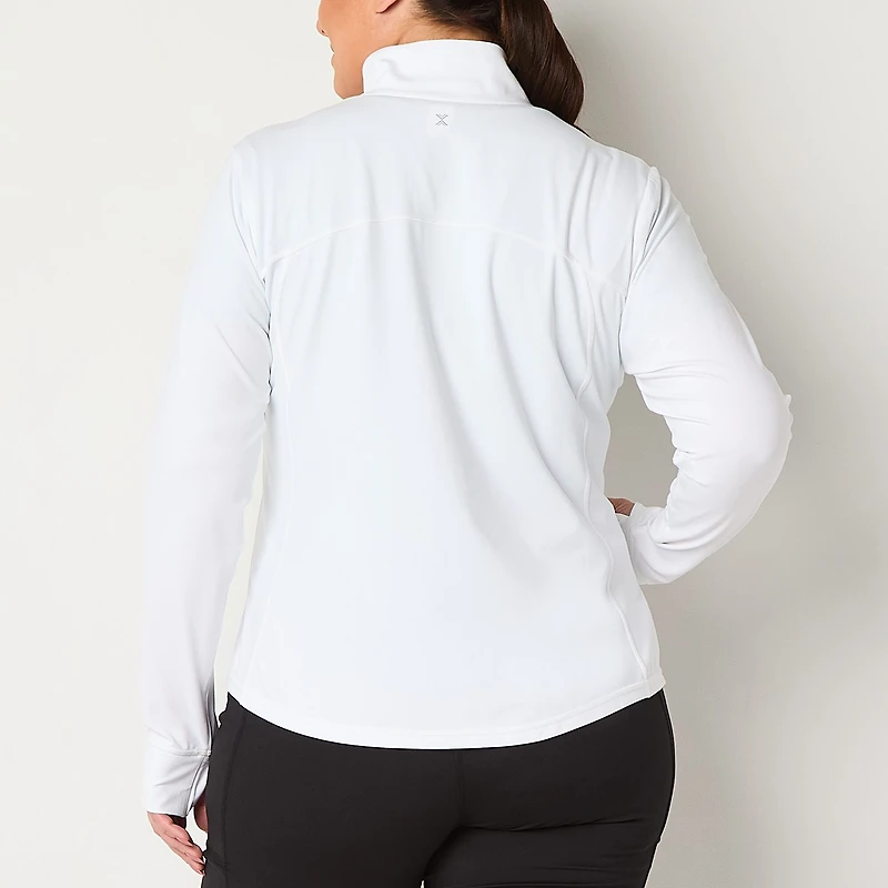Xersion EverUltra™-Lite Womens Plus Lightweight Softshell Jacket