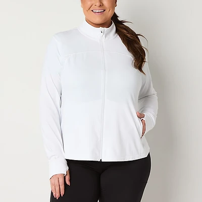 Xersion EverUltra™-Lite Womens Plus Lightweight Softshell Jacket