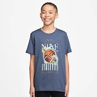 Nike Club Big Kid Unisex Crew Neck Short Sleeve Classic Fit Graphic T-Shirt