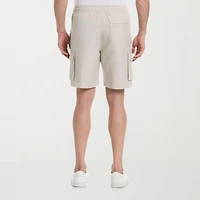 Cubavera Drawstring Mens 8" Cargo Short