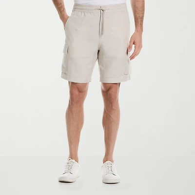Cubavera Drawstring Mens 8" Cargo Short